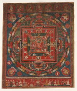 Vasudhara Mandala, datiert auf 1777 Samvat 897 von Unbekannt