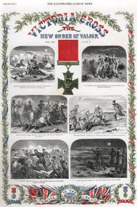 Victoria-Kreuz, britische Auszeichnung für Tapferkeit, 1857