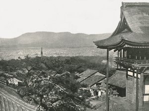 Blick von den Hügeln, Kyoto, Japan, 1895