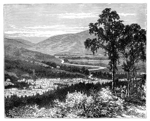 Ansicht in Braemar, Schottland, ca. 1888