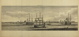 Ansicht von Archangelsk, ca. 1770