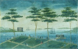 Ansicht der Battery, New York