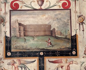 Ansicht des Kolosseums, 1544 von Unbekannt