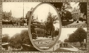 Ansichten von Ealing, West-London, 1917 von Unbekannt