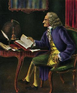 Voltaire 1694-1778 - Gemälde von Carmontel, 1934