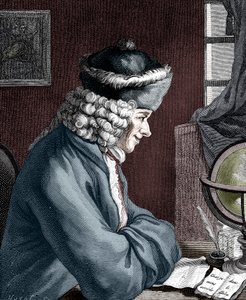 Voltaire, französischer Autor, Dramatiker, Satiriker und Schriftsteller des 18. Jahrhunderts von Unbekannt