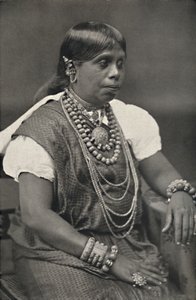 Vornehme Singhalesin aus Kandy
