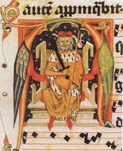 Vratislaus II. von Böhmen aus dem Vysehrad-Antiphonar