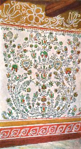 Wanddekoration, Mähren, Tschechoslowakei, 1928