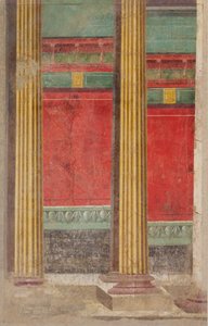 Wandmalerei aus Raum F der Villa von P. Fannius Synistor in Boscoreale, ca. 50-40 v. Chr.