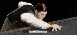 Walter Wally Lindrum, Weltmeister im Billard, 1935 von Unbekannt