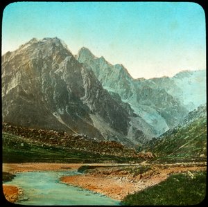 Wanga-Tal, Sutlej-Fluss, Indien, spätes 19. oder frühes 20. Jahrhundert von Unbekannt