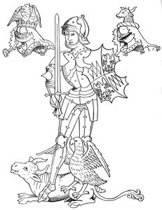 Warwick der Königsmacher, englischer Adliger und Soldat des 15. Jahrhunderts von Unbekannt