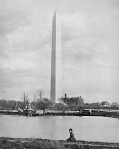 Washington Monument, Washington D.C., um 1897