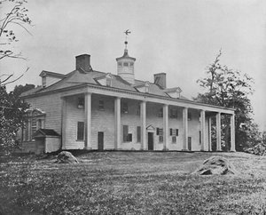Washingtons Heim, Mount Vernon, Virginia, ca. 1897 von Unbekannt