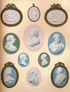 Wedgwood-Porträtmedaillons im Besitz von Messrs. Stoner & Evans von Unbekannt