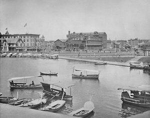 Wesley Lake, Asbury Park, New Jersey, ca. 1897 von Unbekannt