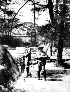 Westliche Besucher in Korea, 1900