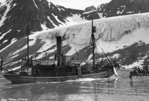 Walfang, Magdalenenbucht, Spitzbergen, Norwegen, 1929