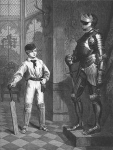 Was für ein fröhlicher Wicket-Keeper er wäre, 1875 von Unbekannt