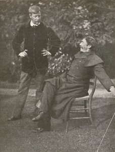 Whistler und Menpes, um 1885, 1904