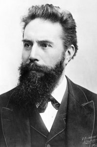 Wilhelm Conrad Röntgen, deutscher Physiker, ca. 1900 von Unbekannt
