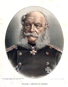Wilhelm I., König von Preußen und Kaiser von Deutschland, ca. 1880 von Unbekannt