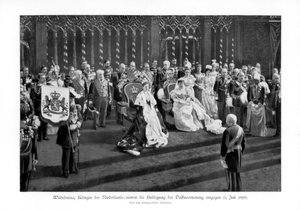 Wilhelmina der Niederlande, 1880-1962, 5. Juli 1898