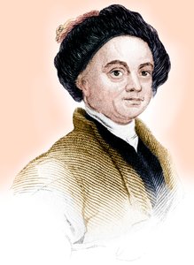 William Hogarth, englischer Maler, Grafiker, Satiriker und Karikaturist des 18. Jahrhunderts, ca. 1850 von Unbekannt