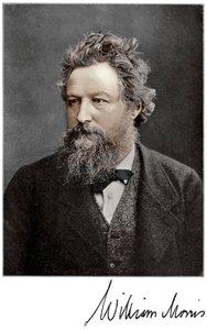 William Morris, englischer Künstler, Schriftsteller, Sozialist und Aktivist des 19. Jahrhunderts, 1901 von Unbekannt