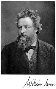 William Morris, englischer Künstler, Schriftsteller, Sozialist und Aktivist des 19. Jahrhunderts, 1901 von Unbekannt