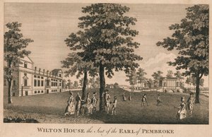Wilton House, Sitz des Earl of Pembroke, 1779 von Unbekannt