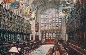 Windsor, St. Georgs Kapelle, Chor von Unbekannt