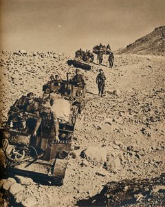 Mit Andersons Männern in Tunesien, 1943 von Unbekannt