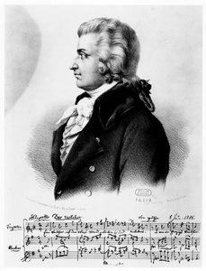 Wolfgang Amadeus Mozart 1756-1791, ca. 1790