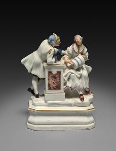 Frau und Mann, um 1750