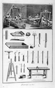 Holzvergolder, 1751-1777 von Unbekannt