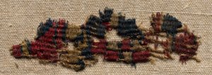 Wollfragment, 3. Jahrhundert von Unbekannt
