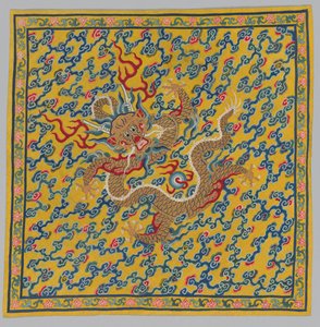 Umschlag für die Wandteppichrolle Vermischung von klarem und trübem Wasser..., 1736-95 von Unbekannt