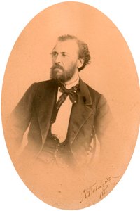 Yakov Polonsky, russischer Dichter, um 1866 von Unbekannt