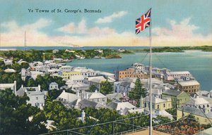 Die Stadt St. Georges, Bermuda, frühes 20. Jahrhundert von Unbekannt