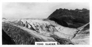 Yoho-Gletscher, Rocky Mountains, Kanada, um 1920er