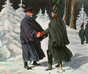 Yorcks Treffen mit dem russischen General Diebitsch, 25. Dezember 1812, 1936.