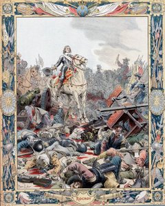 Herzog von Enghien führt den französischen Sieg über die Spanier, Dreißigjähriger Krieg, 1643 um 1880