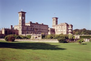 Außenansicht, Osborne House, Isle of Wight von Unbekannt Unbekannt