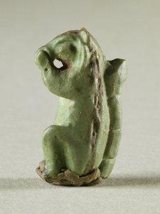 Fayence-Eichhörnchen, Harappa, 2300-1750 v. Chr.