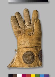 Falknerhandschuh, aus der Tradescant-Sammlung