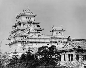 Himeji Schloss, Kyoto, fertiggestellt 1609 von Unbekannt Unbekannt