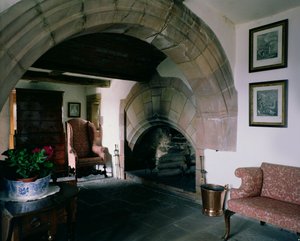 Innenraum von Lindisfarne, Holy Island, entworfen von Sir Edwin Lutyens
