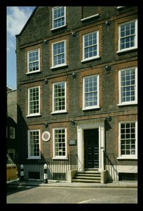 Samuel Johnsons Haus, City of London, erbaut 1700 von Unbekannt Unbekannt